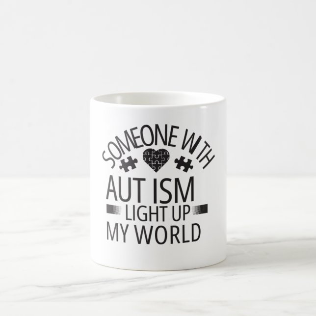 Taza De Café Autism Awareness Coffee Mug (Centro)