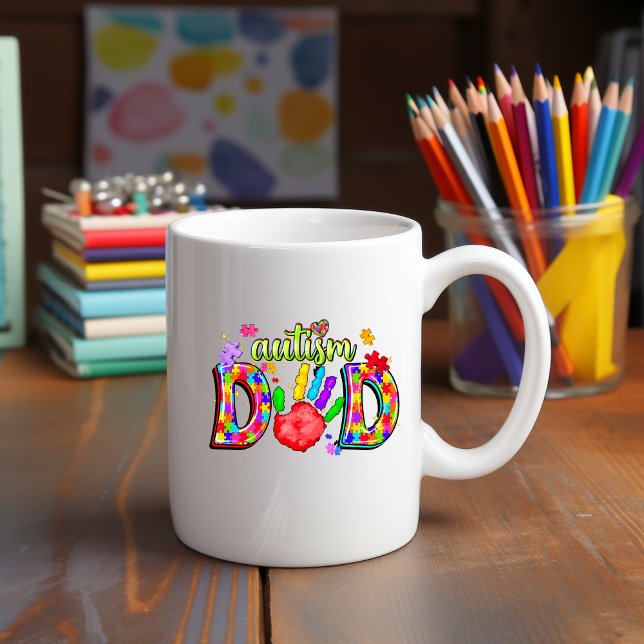 Taza De Café Autism Awareness Dad Mug (Subido por el creador)