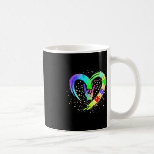 Taza De Café Autism Awareness Special Ed Profesora ASL Rótulo L