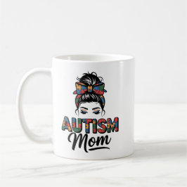 Taza De Café Autism Mom