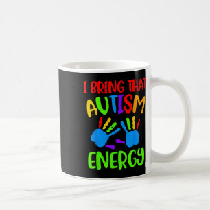 Taza De Café Autismo Campaña Autismo Espectro Energético Concie