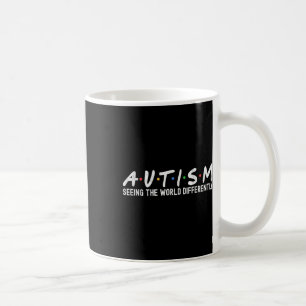 Taza De Café Autismo Conciencia Autismo Escuadrón de apoyo a mu
