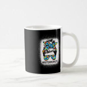 Taza De Café Autismo Conciencia Autismo Mamá Vida Remediada Hai