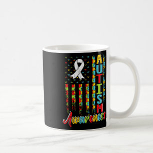 Taza De Café Autismo Conciencia Autista Autistas Autistas Apoya