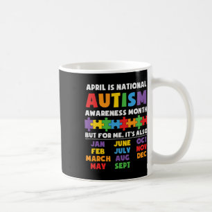 Taza De Café Autismo Concienciación Apoyo A Niños Autistas Para