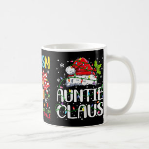 Taza De Café Autismo Concienciación Navidades Navidad autista D