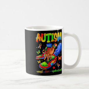 Taza De Café Autismo de verano acepta amor Entender el autismo