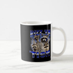 Taza De Café Autismo Divertido Rizz Em Con El Meme Tism Autista