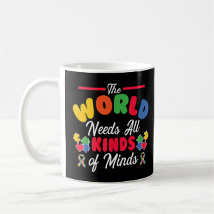 Taza De Café Autismo El Mundo Necesita Todo Tipo De Autismo De 