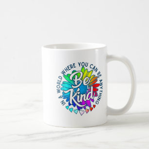 Taza De Café Autismo En Un Mundo Donde Puedes Ser Cualquier Cos