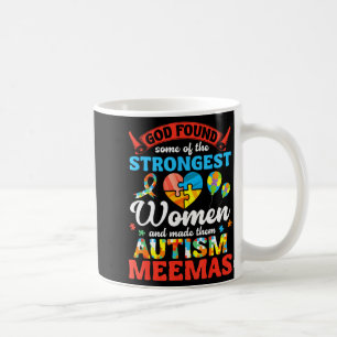 Taza De Café Autismo meemas dios encontró algunas de las más fu