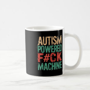 Taza De Café Autismo ondulado impulsado por la ropa de salud de