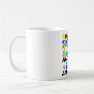 Taza De Café Autismo sacude y desliza divertidos Mont de Concie