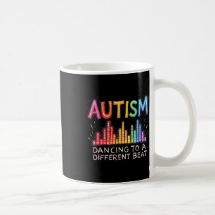 Taza De Café Autismo Sensibilización Mes Autismo Bailando A La