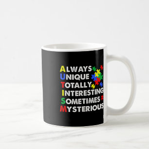 Taza De Café Autismo Siempre Único