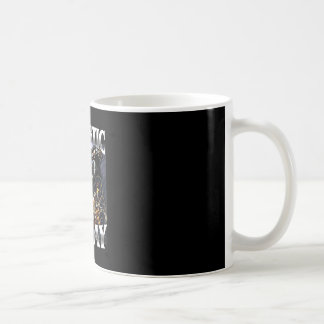 Taza De Café Autista y gay divertido esqueleto duro meme bootle