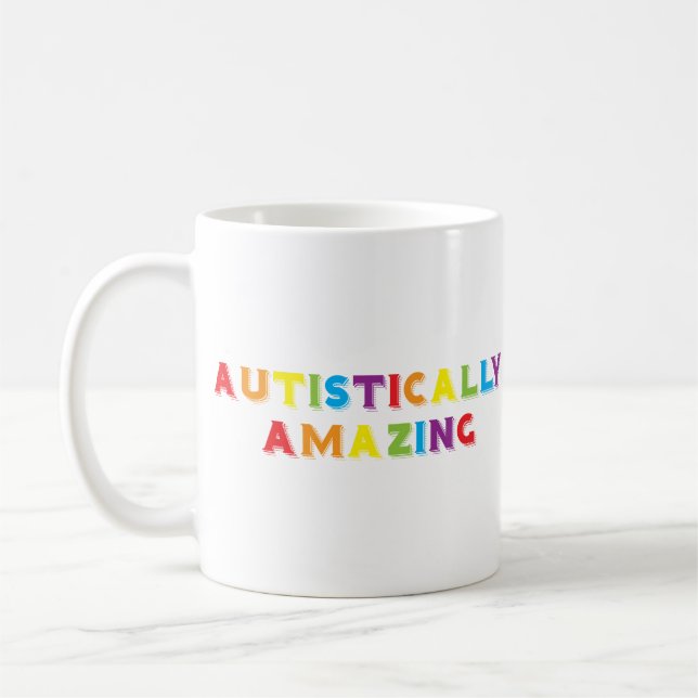 Taza De Café Autístamente asombroso (Izquierda)