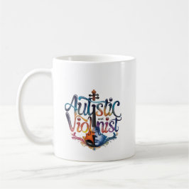 Taza De Café Autistic and violinist