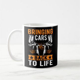 Taza De Café Auto Body Painter Autobody Technician Vehículo Spr