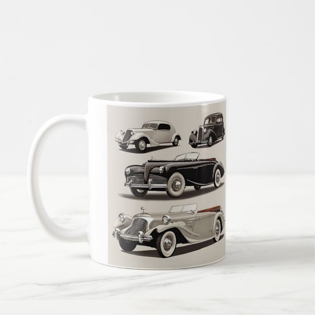 Taza De Café Auto Car Design Tasse (Izquierda)