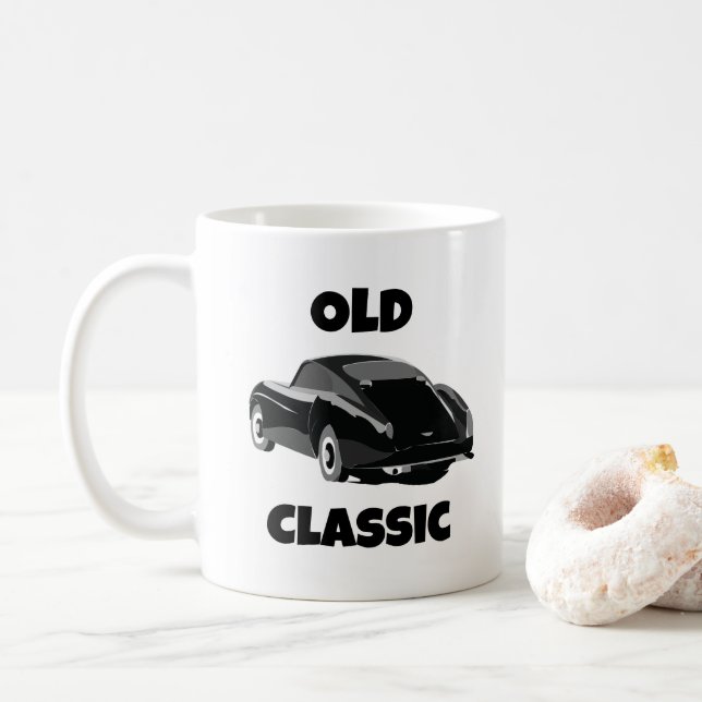 Taza De Café Auto clásico de época
