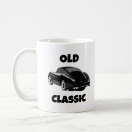 Taza De Café Auto clásico de época