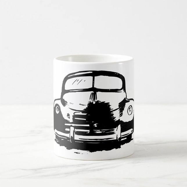 Taza De Café Auto retro (Subido por el creador)