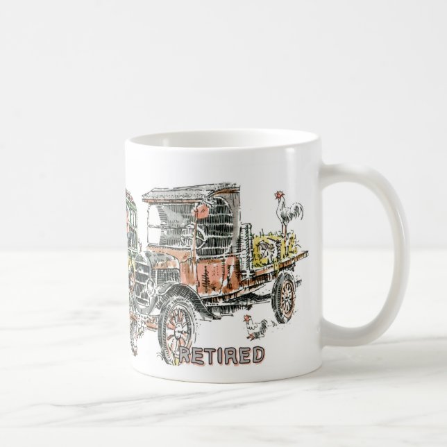 Taza De Café Auto: Vehículos dilapidados (Derecha)
