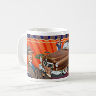 TAZA DE CAFÉ AUTO VINTAGE MCM Y DISEÑO