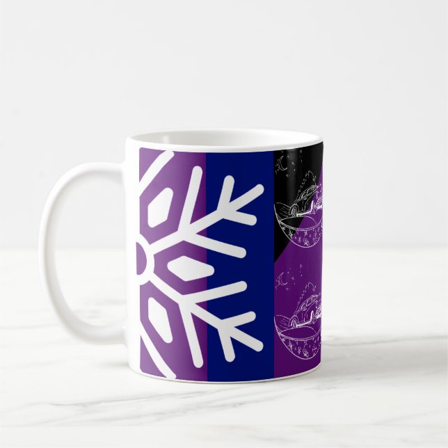 Taza De Café Auto y árbol (Izquierda)