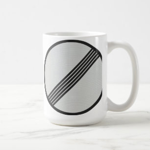 Taza De Café Autobahn alemán "que ningunas restricciones de la