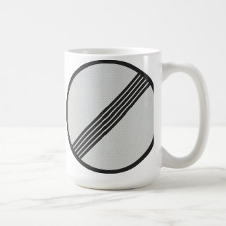 Taza De Café Autobahn alemán "que ningunas restricciones de la