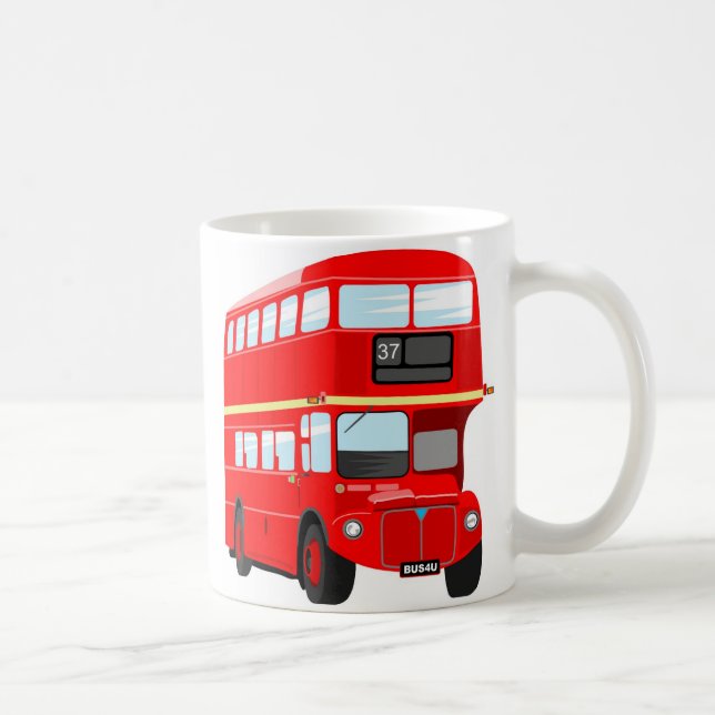 Taza De Café Autobús de Londres (Derecha)