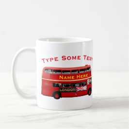 Taza De Café Autobús rojo de Londres temático