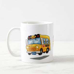 Taza De Café Autobuses escolares personalizados
