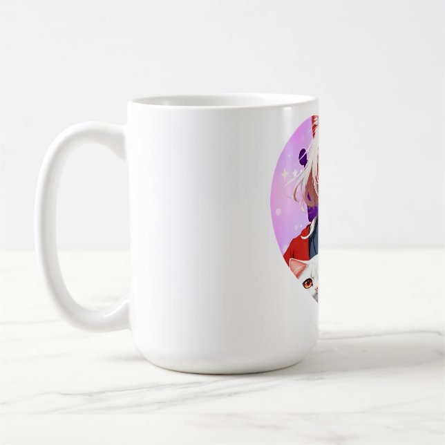 Taza De Café Autocollant (Izquierda)