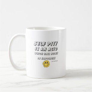 Taza De Café Autocompasión - Cita de Earl Nightingale -