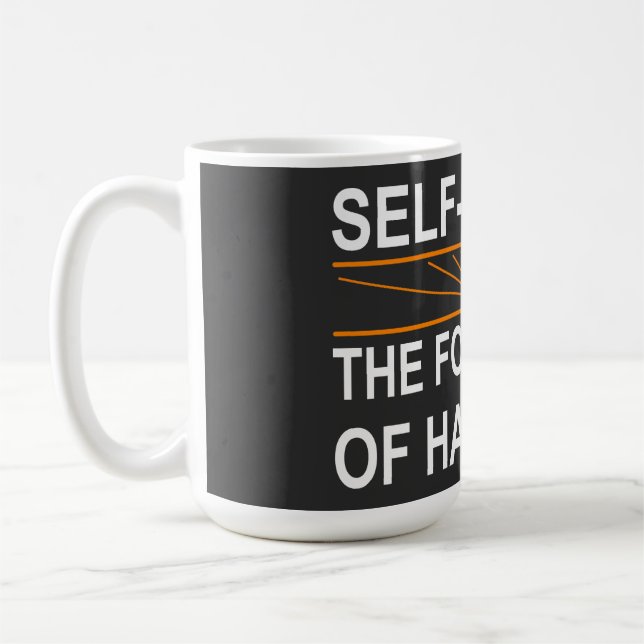 Taza De Café Autoestima y Felicidad (Izquierda)
