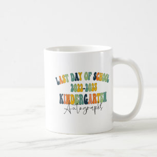 Taza De Café Autografías de jardines de infancia 2023