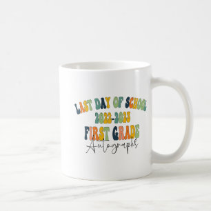 Taza De Café Autógrafos De Primer Grado De Día De La Escuela 20