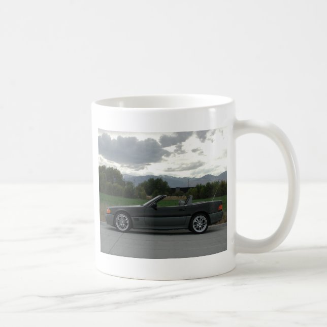 Taza De Café Automóvil descubierto de Mercedes-Benz 500 SL (Derecha)