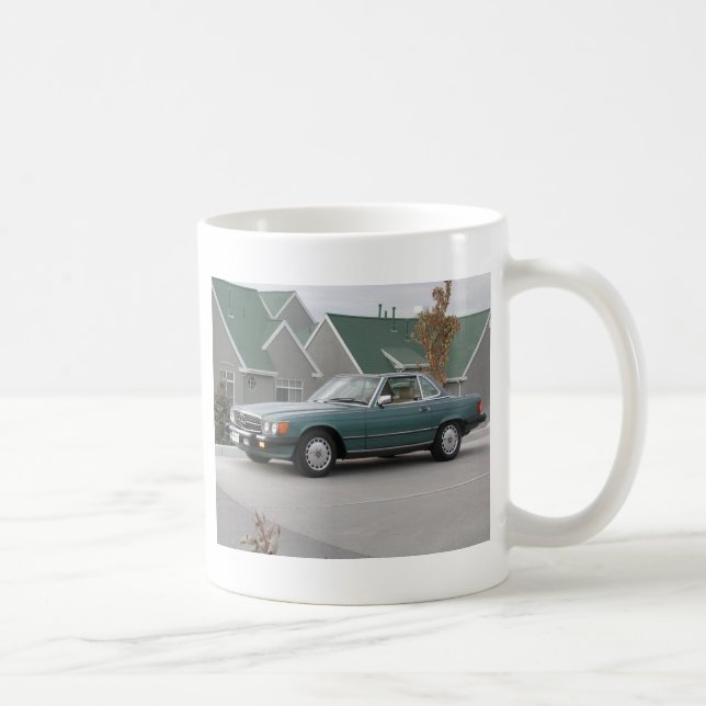 Taza De Café Automóvil descubierto de Mercedes-Benz 560 SL (Derecha)