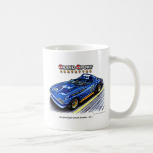 Taza De Café Automóvil descubierto magnífico 1963 del Corvett
