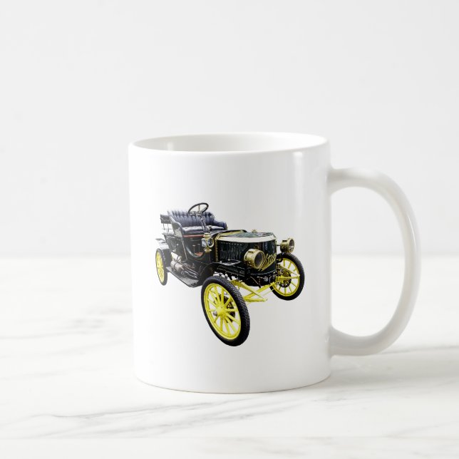 Taza De Café Automóvil Stanley Steamer de 1908 (Derecha)