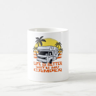 Taza De Café Autophome divertida Camper - Camping Caravan