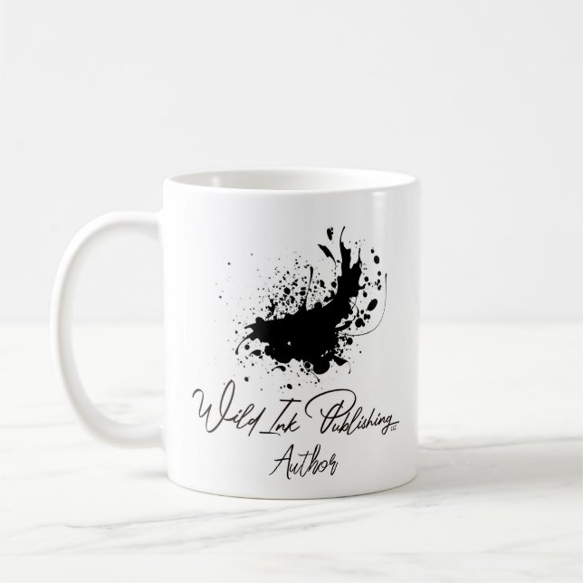 Taza De Café Autor de publicación de tinta salvaje (Izquierda)