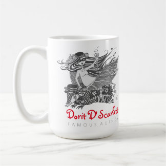 Taza De Café Autor famoso de Dorit D'Scarlett
