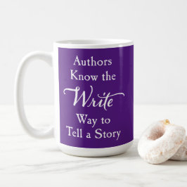 Taza De Café Autores Escribir el guión de la manera
