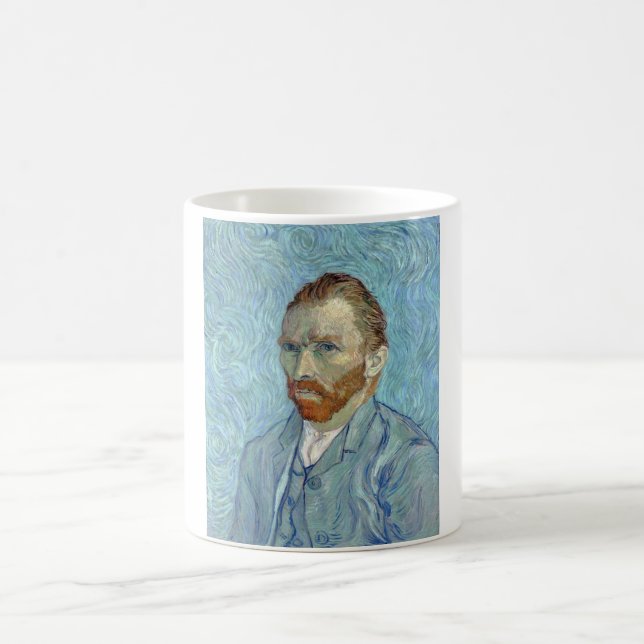 Taza De Café Autoretrato, Vincent van Gogh, 1889 (Centro)