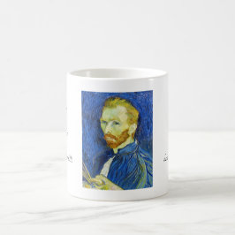Taza De Café Autorretrato con Pallette Vincent van Gogh